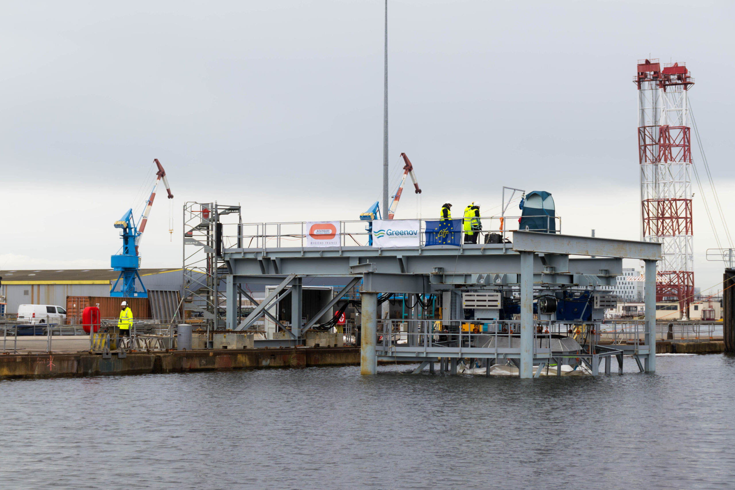 Ville de Saint-Nazaire – Innovation. Inauguration du Silencieux des mers