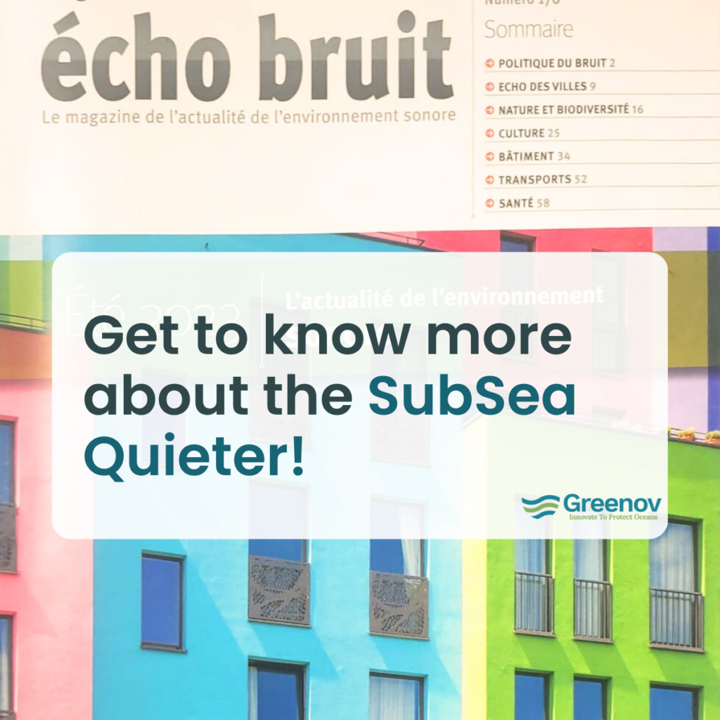 Our Chief Business Officer, Gwenael Desse, dives deep into the innovative technology of our noise mitigation system, the SubSea Quieter.