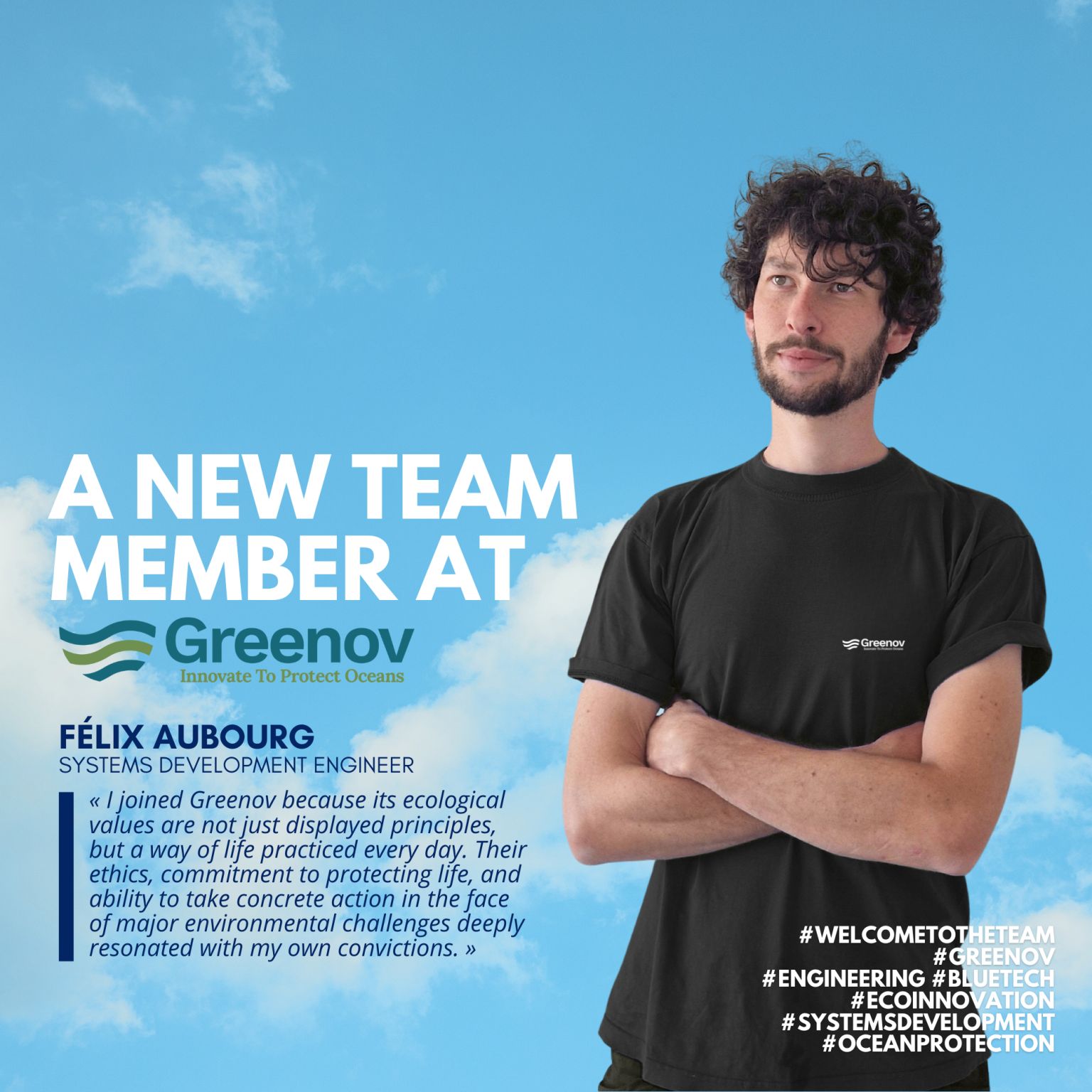 A New Team Member at Greenov