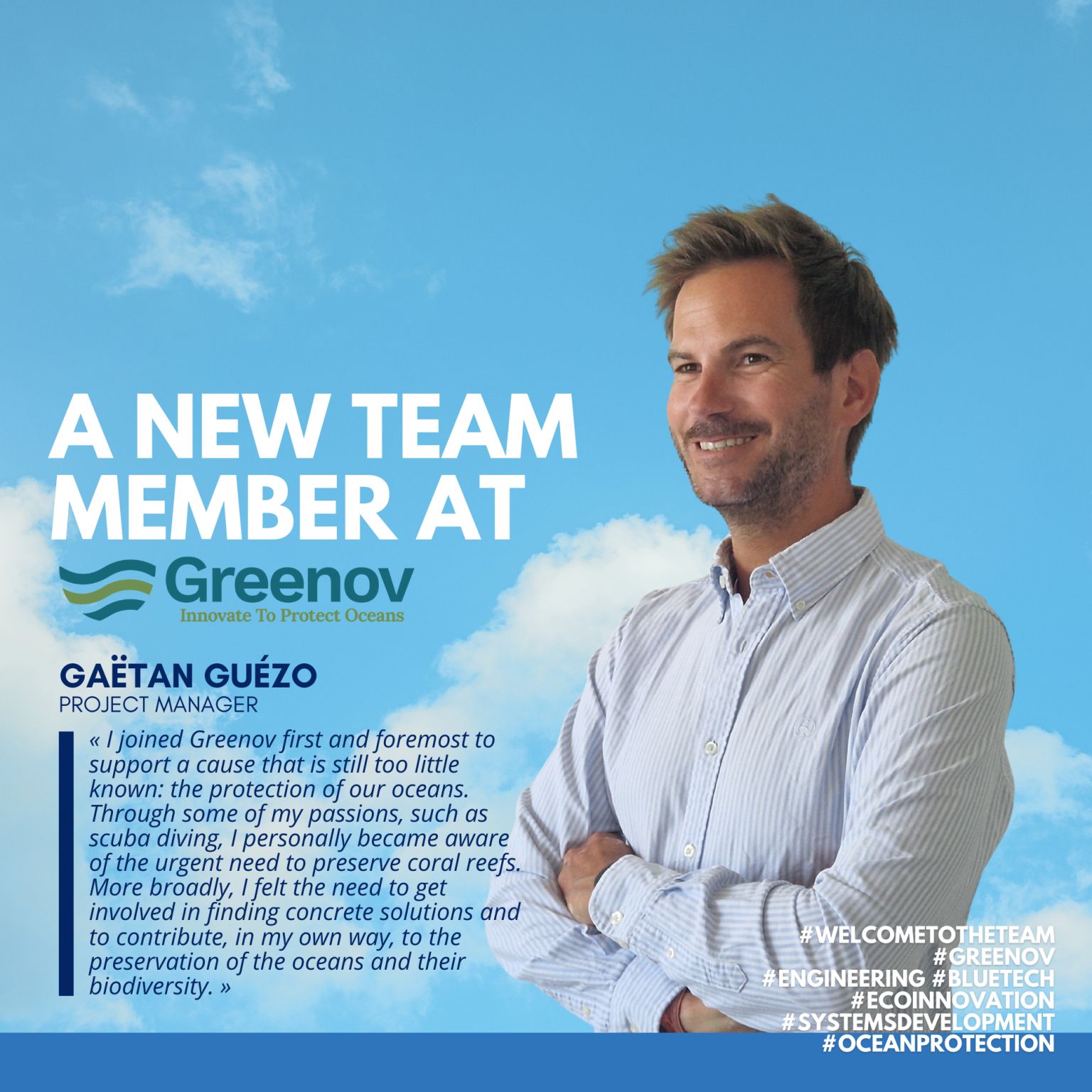 A New Team Member at Greenov